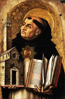 Saint Thomas Aquinas, by Carlo Criveli