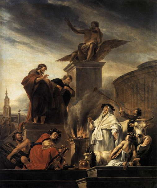 Berchem, Paul and Barnabas at Lystra