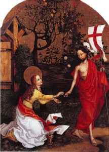Schongauer, Noli me tangere