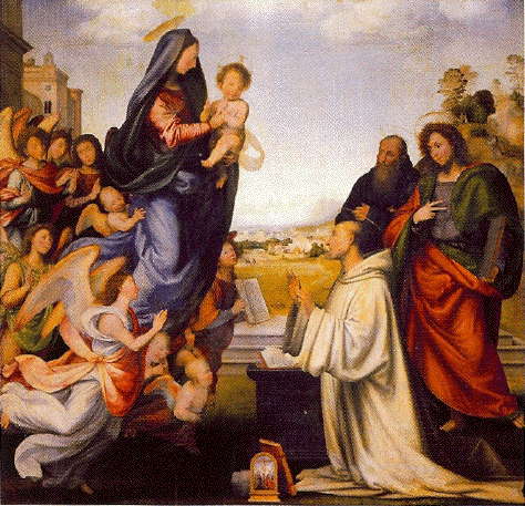 Fra Bartolommeo, Vision of St Bernard