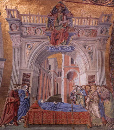 Andrea del Castagno, Death of the Virgin