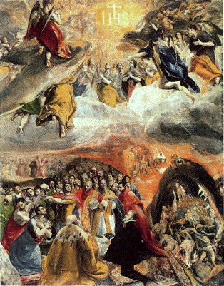 El Greco, Adoration of the Name of Christ