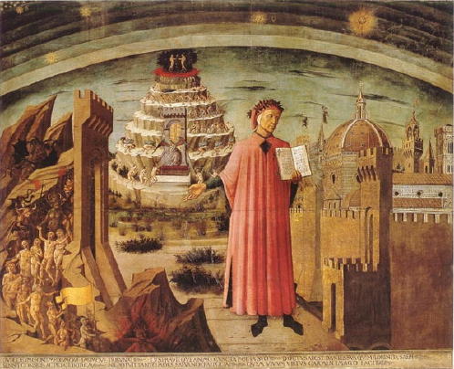 Domenico di Michelino, Dante & the Three Kingdoms