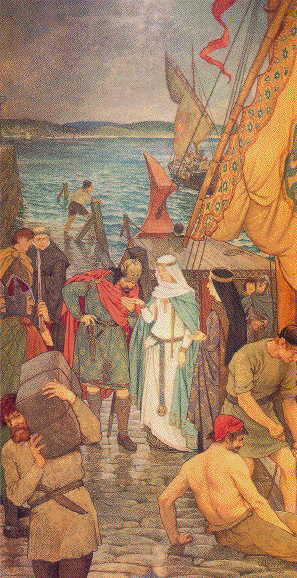 William Hole, Landing of St. Margaret