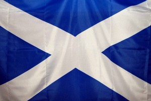 Scotland Saltire flag