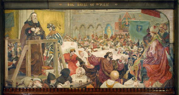 Madox Brown, The Trial of Wycliffe