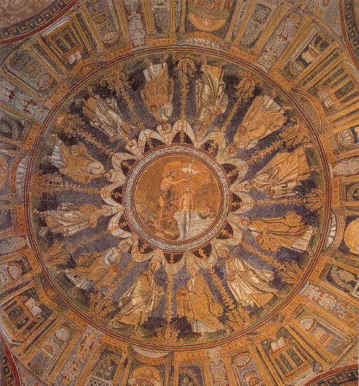 Battistero Neoniano, Baptism of Christ