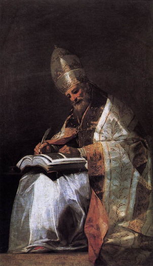 Goya, St Gregory the Great