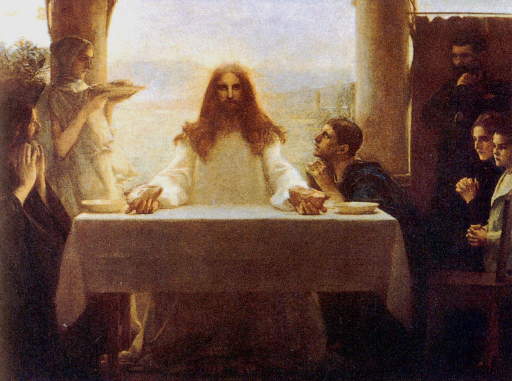 Dagnan-Bouveret, Christ and the Disciples at Emmaus