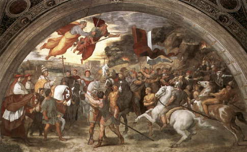 Raphael, Meeting between Leo the Great and Attila