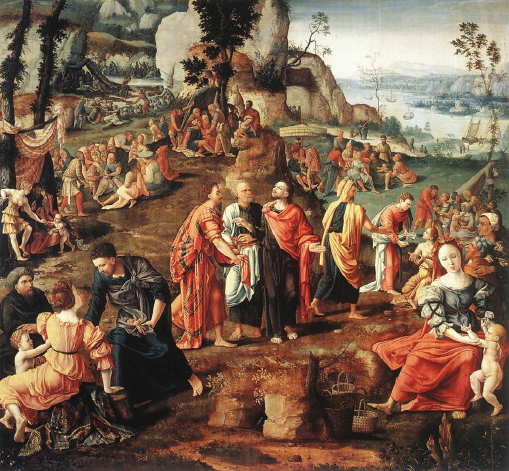 Lombard, Miracle of the Loaves and Fishes
