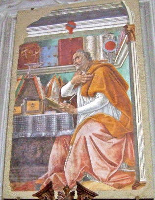 Botticelli, St Augustine (1480)