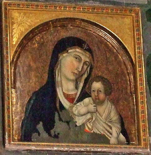 Duccio, Madonna and Child
