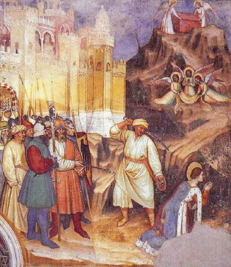 Altichiero, Beheading of St Catherine