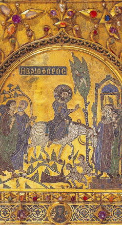 Pala d'Oro, Entrance into Jerusalem