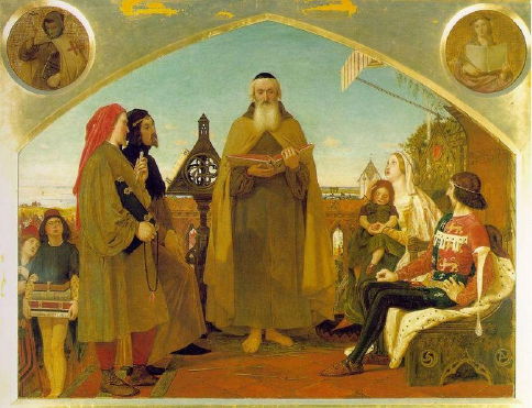 Madox Brown, Wyclif Reading His Translation