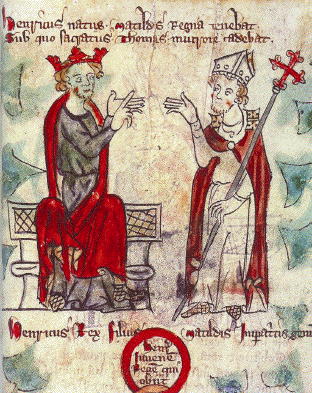 King Henry II and Saint Thomas Becket