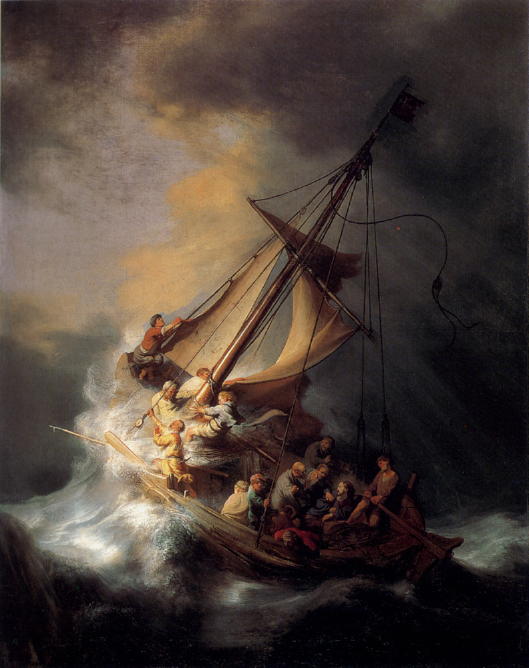 Rembrandt, The Storm Onthe Sea of Galilee