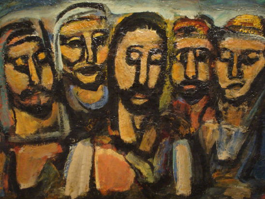 Rouault, Christ and Apostles