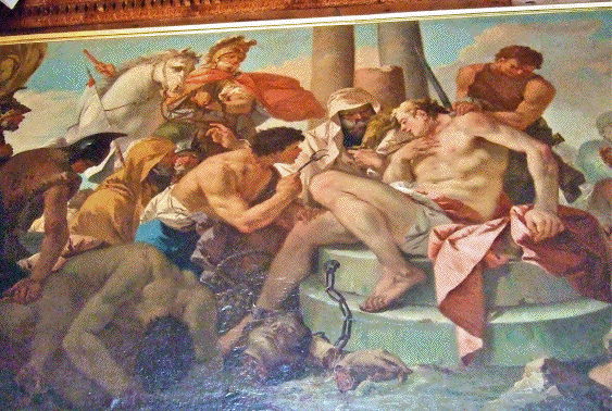 Menescardi, Martyrdom of the Maccabean Brothers