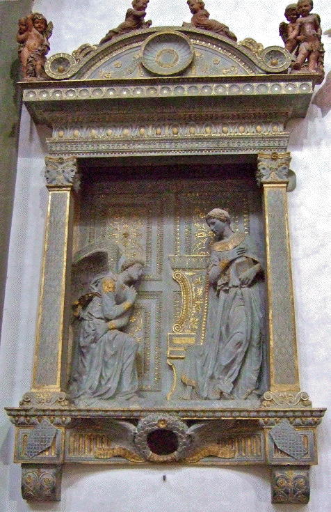 Donatello, Annunciation