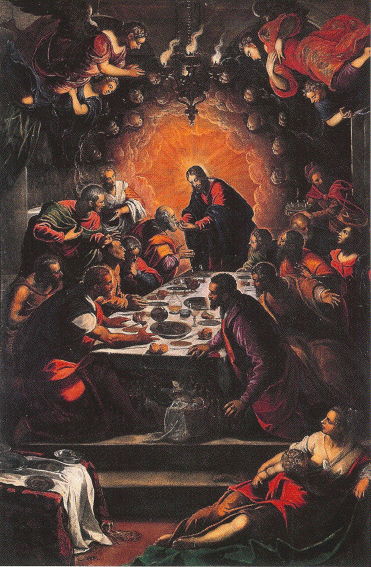 Tintoretto et al., Last Supper (Lucca)