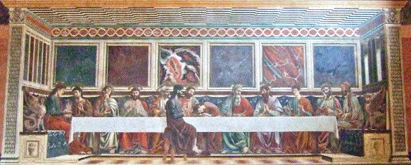 Andrea del Castagno, Last Supper